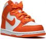 Nike Kids Dunk High Syracuse leren sneakers Oranje - Thumbnail 1