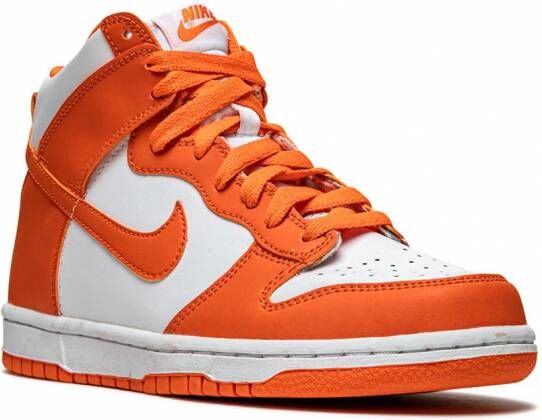 Nike Kids Dunk high-top sneakers Wit
