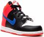 Nike Kids Dunk high-top sneakers Zwart - Thumbnail 1