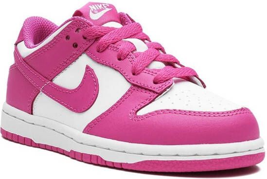 Nike Kids "Dunk Low Active Fuchsia sneakers " Wit