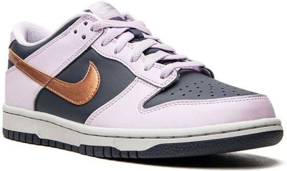 Nike Kids "Dunk Low Copper Swoosh sneakers " Blauw