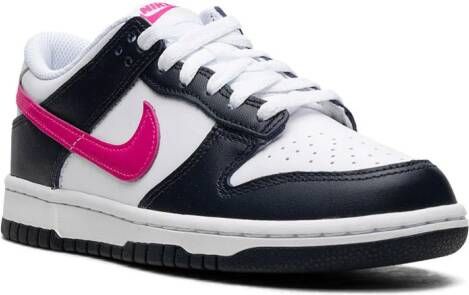 Nike Kids "Dunk Low Fierce Pink sneakers" Zwart