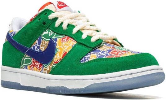 Nike Kids "Dunk Low Foam Finger sneakers " Groen