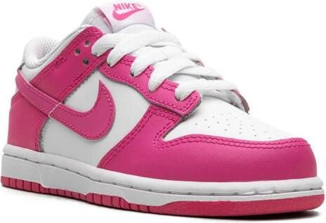 Nike Kids Dunk Low "Laser Fuchsia" sneakers Roze