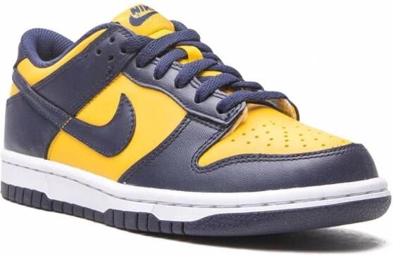 Nike Kids "Dunk Low Michigan 2021 sneakers" Oranje