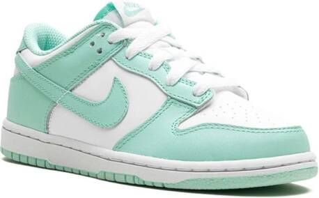 Nike Kids Dunk Low "Mint Foam" sneakers Wit