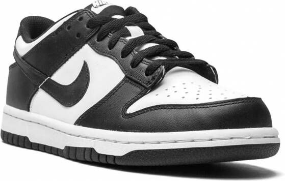 Nike Kids Dunk Low Retro "Panda Black White" sneakers Zwart