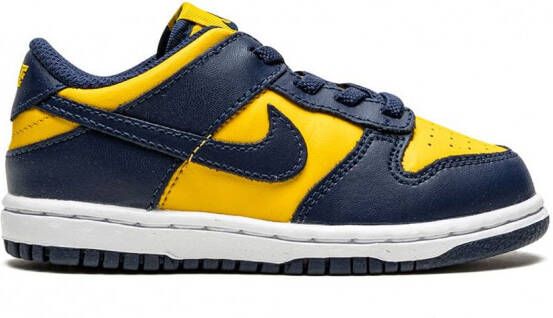 Nike Kids Dunk Low sneakers Blauw