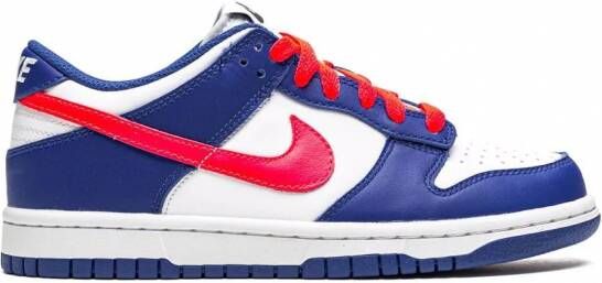 Nike Kids Dunk Low sneakers Blauw