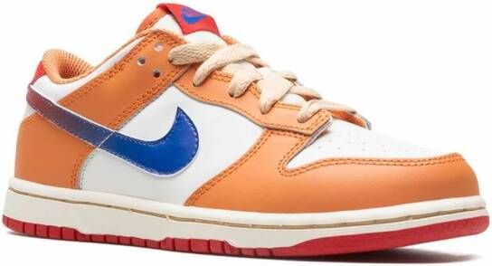 Nike Kids Dunk Low sneakers Oranje