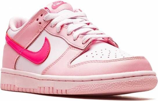 Nike Kids Dunk Low "Triple Pink" sneakers Roze