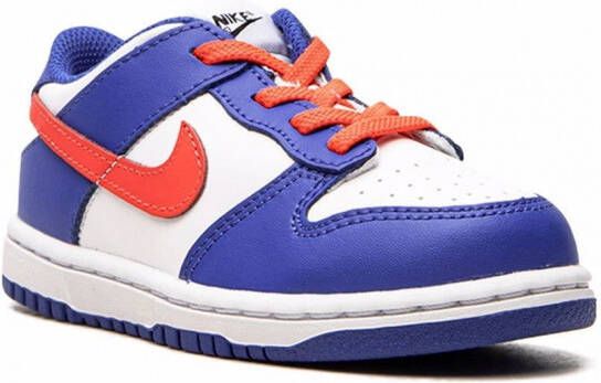 Nike Kids Dunk Low sneakers Wit