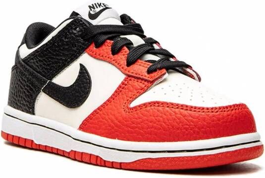 Nike Kids Dunk Low sneakers Wit