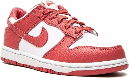 Nike Kids Dunk Low sneakers Wit