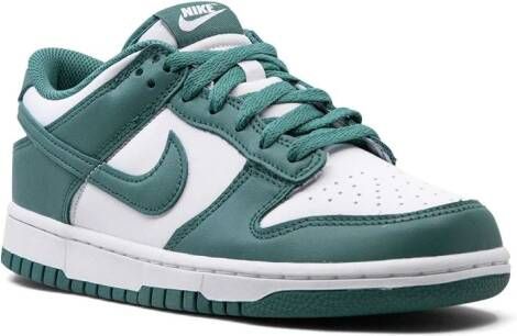 Nike Kids Dunk Low "Spruce Green" sneakers Groen