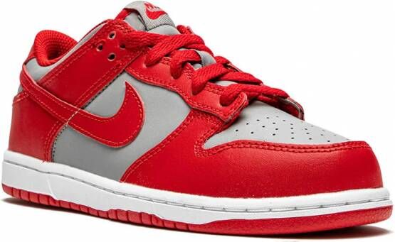 Nike Kids Dunk low-top sneakers Rood