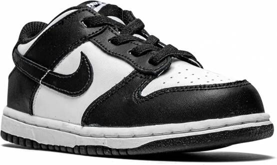 Nike Kids Dunk low-top sneakers Zwart