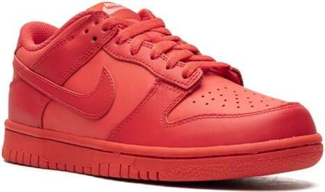Nike Kids "Dunk TD Low Track Red sneakers" Rood