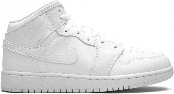 Jordan Kids Jordan 1 mid-top sneakers Wit