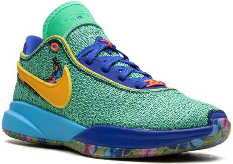 Nike Kids LeBron 20 "Kaleidoscope" sneakers Groen