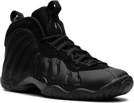 Nike Kids Little Posite One GS "Triple Black" sneakers Zwart