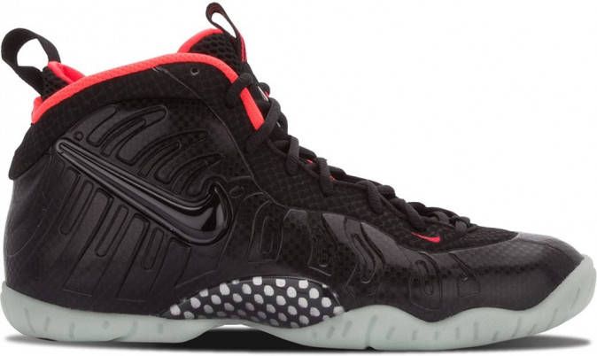 Nike Kids Little Posite Pro sneakers Zwart