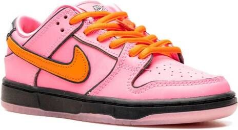 Nike Kids Powerpuff SB Dunk Low "Blossom" sneakers Roze