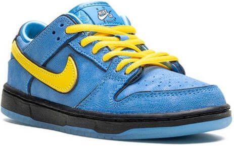 Nike Kids Powerpuff SB Dunk Low "Bubbles" sneakers Blauw