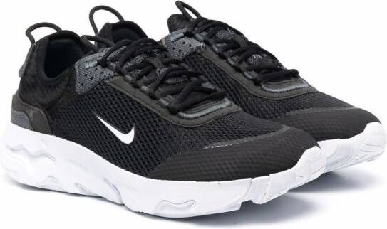 Nike Kids React Live low-top sneakers Zwart