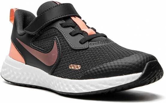 Nike Kids Revolution 5 low-top sneakers Zwart