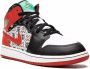 Nike Kids Teen Jordan 1 Mid "Ugly Christmas Sweater" sneakers" Wit - Thumbnail 1