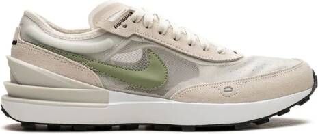 Nike Kids "Waffle One Light Bone Oil Green sneakers" Beige