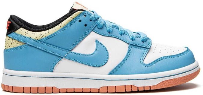 Nike Kids x Kyrie Irving Dunk Low 'Baltic Blue' sneakers Blauw