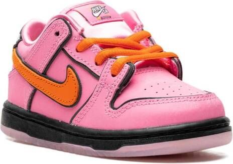 Nike Kids x Powerpuff SB Dunk Low "Blossom" sneakers Roze