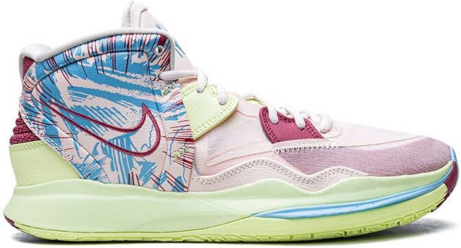 Nike Kyrie 8 Infinity high-top sneakers Roze