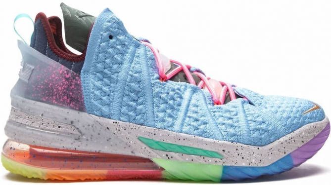 Nike LeBron 18 'Best Of 1-9' sneakers Blauw