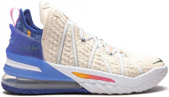 Nike LeBron 18 'Los Angeles By Day' sneakers Beige