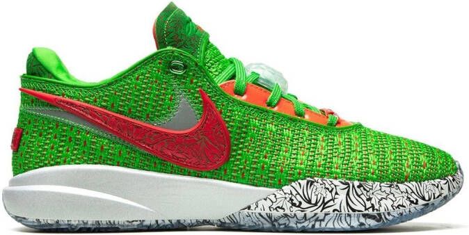 Nike LeBron 20 low-top sneakers Groen