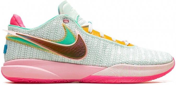 Nike LeBron 20 low-top sneakers Wit