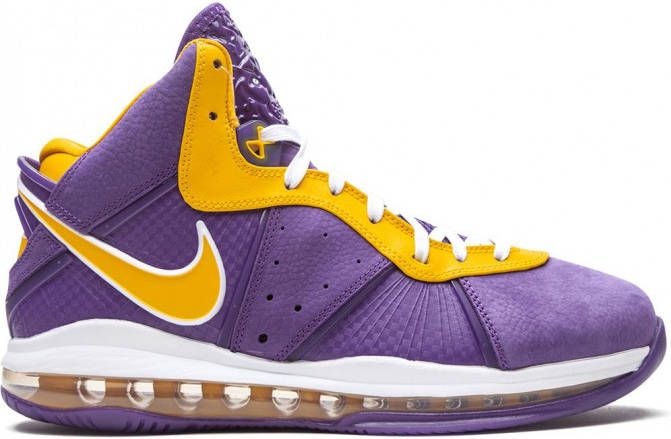 Nike LeBron 8 Lakers sneakers Paars