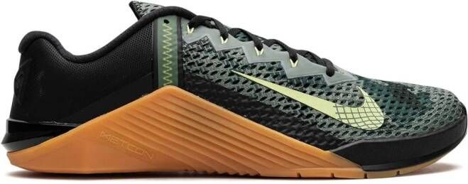 Nike Metcon 6 "Limelight" sneakers Zwart