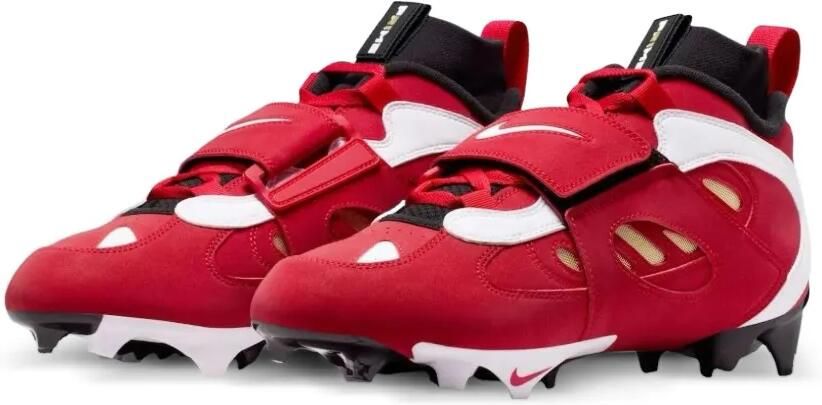 Nike Air Diamond Turf 2 TD voetbalschoenen Rood - Foto 2