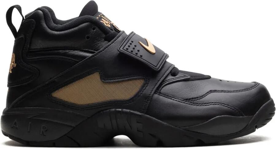 Nike Air Diamond Turf "Signing Day Black Metallic Gold" sneakers Zwart