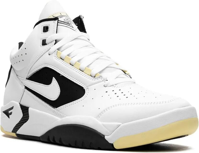 Nike Air Flight Lite Mid "White Lemon Black White" sneakers Wit - Foto 2