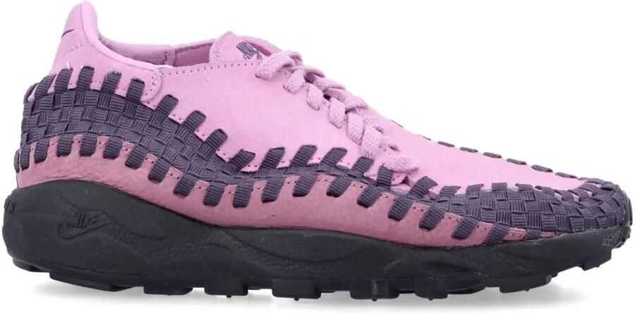 Nike Air Footscape geweven sneakers Roze