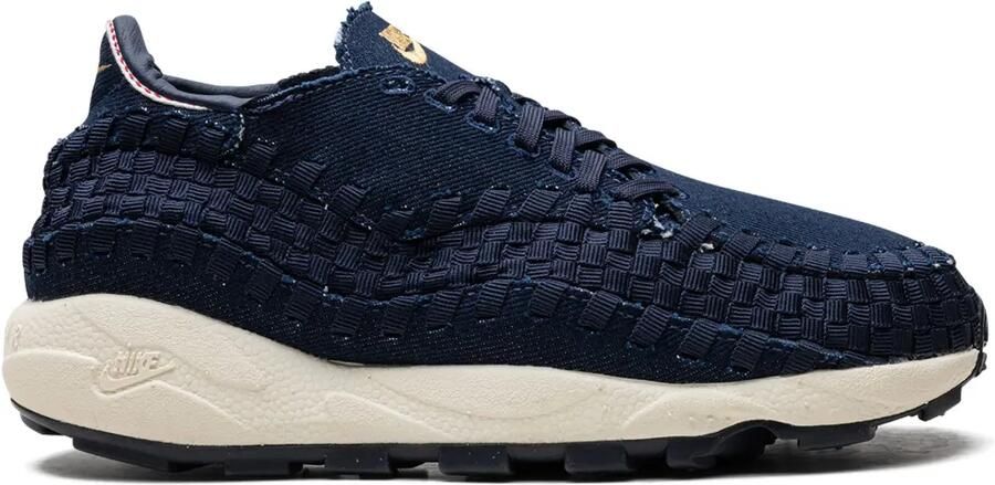 Nike Air Footscape Woven "Raw Denim" sneakers Blauw