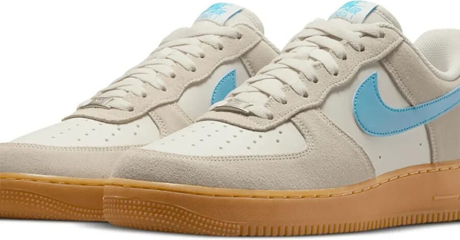 Nike Air Force 1 '07 LV8 "Gum Pack Phantom Baltic Blue" sneakers Beige - Foto 2