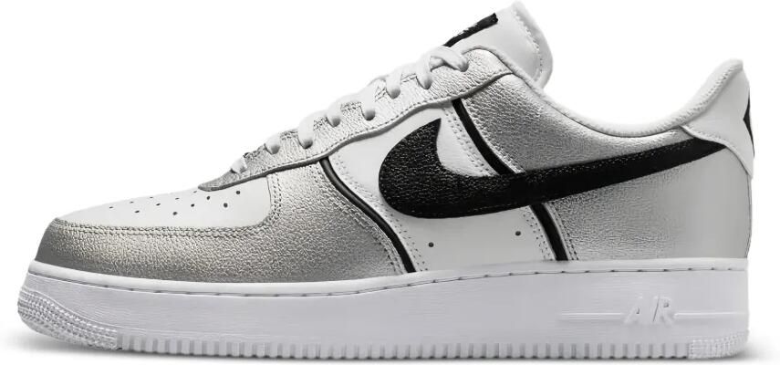 Nike Air Force 1 low-top sneakers met slangen-effect Grijs