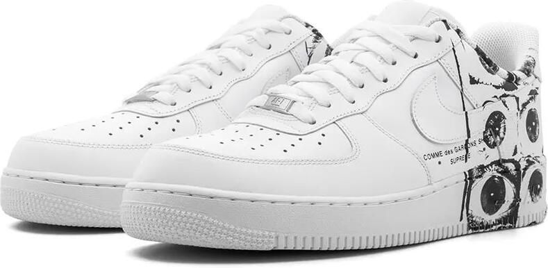 Nike Air Force 1 '07 Supreme Comme des Garçons sneakers Wit - Foto 4