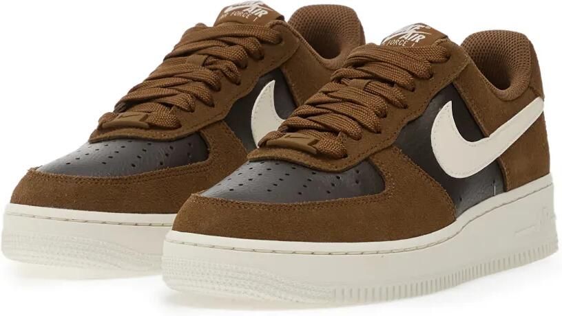 Nike Air Force 1 '07 tweekleurige sneakers Bruin - Foto 3